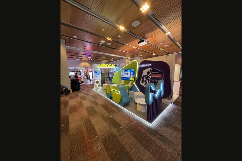 Stand Merck instalado