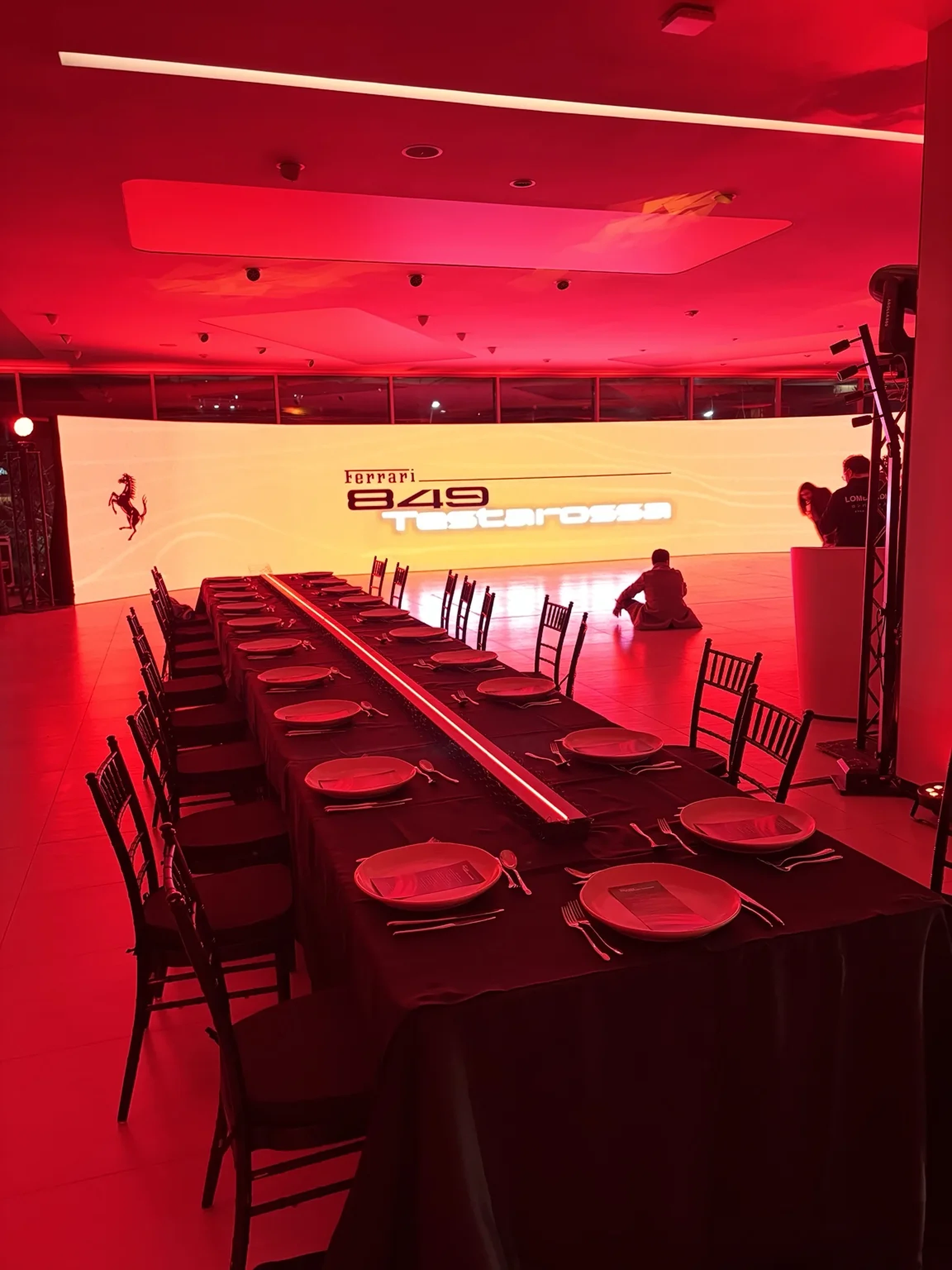 Evento / Ambientación Ferrari ejecutado por Justo a Tiempo